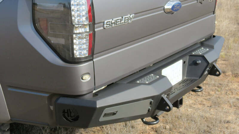 Addictive Desert Designs for 10-14 Ford F-150 Raptor HoneyBadger Rear Bumper w/ Tow Hooks