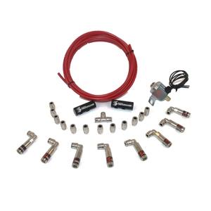 Snow Performance SNO-809-BRD 1/8in NPT to 4AN Low Profile Nozzle Holder Elbow