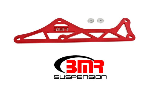 BMR 16-24 6th Gen Camaro Steel Driveshaft Tunnel Brace - Red