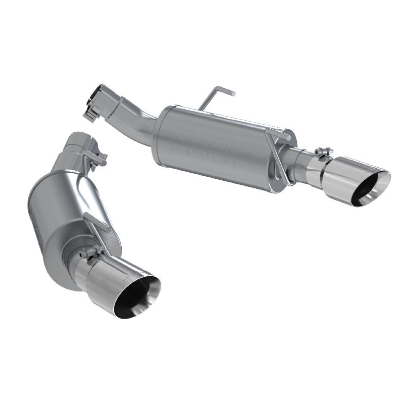 MBRP Mustang GT 5.0/Shelby GT500 Dual Mufflers Axle Back