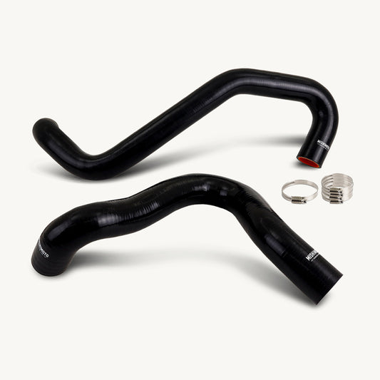 Mishimoto 01-03 Ford F-250 7.3L Coolant Hose Kit Upper Reroute BK - #MMHOSE-F2D-01RRBK
