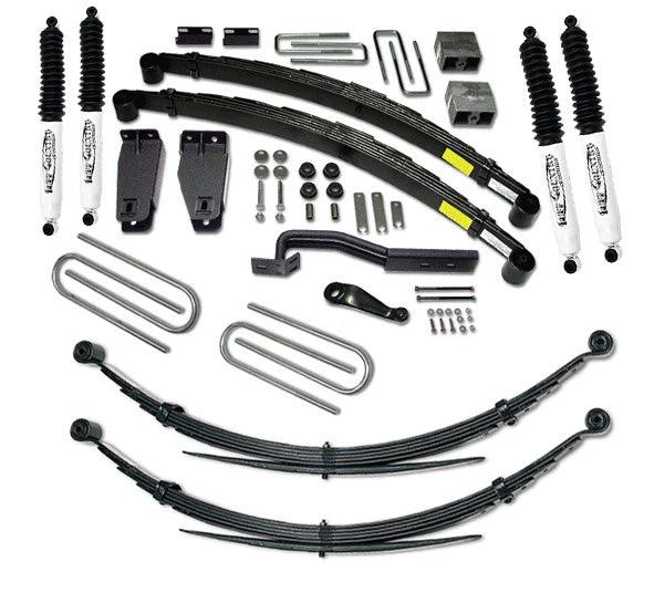 Tuff Country 26829KN 6in Lift Kit with Rear Springs SX8000 for 1988-1996 Ford F-250 351 Engine 4WD