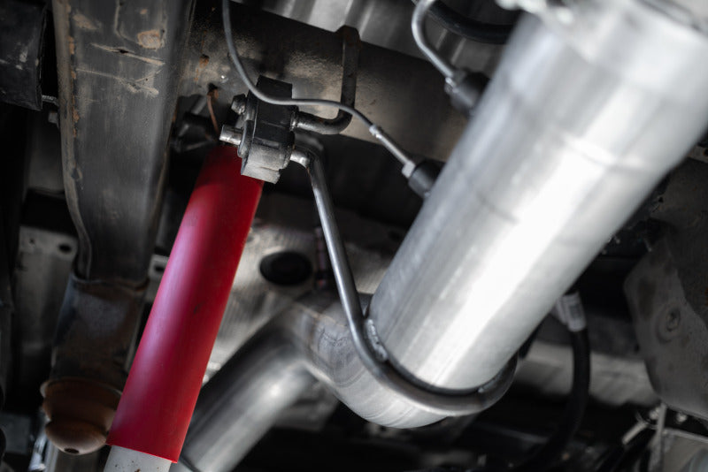 MBRP GMC/Chevy 2500/3500 4in Mand Bent Tubing AL-Ser Cat Back - Alum