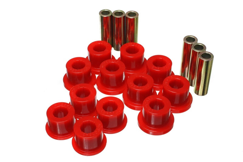 Energy Suspension for 05-14 Toyota Tacoma Rear Spring Bushings - Red 8.2116R