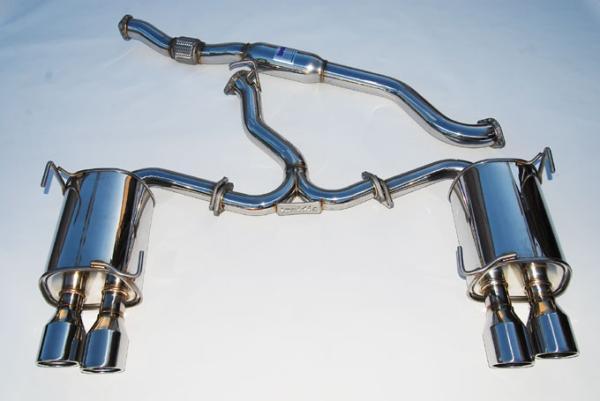 Invidia HS11STIG3S 11-14 Subaru WRX/STI Sedan Q300 Quad Rolled S.S.Tips Cat-back Exhaust