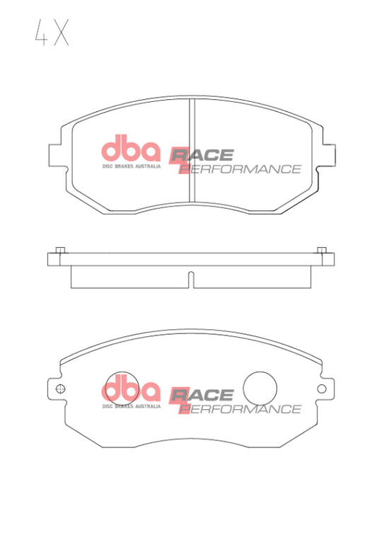 DBA 13-20 Toyota 86/Subaru BRZ (ZN6) RP Performance Front Brake Pads