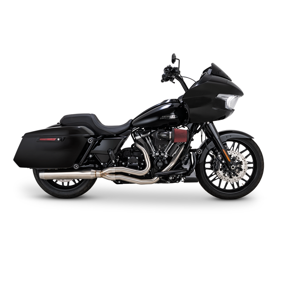 Vance & Hines 27346 Gaslighter 2-1 Exhaust with Heat Shield for 2017-2026 Harley-Davidson Touring