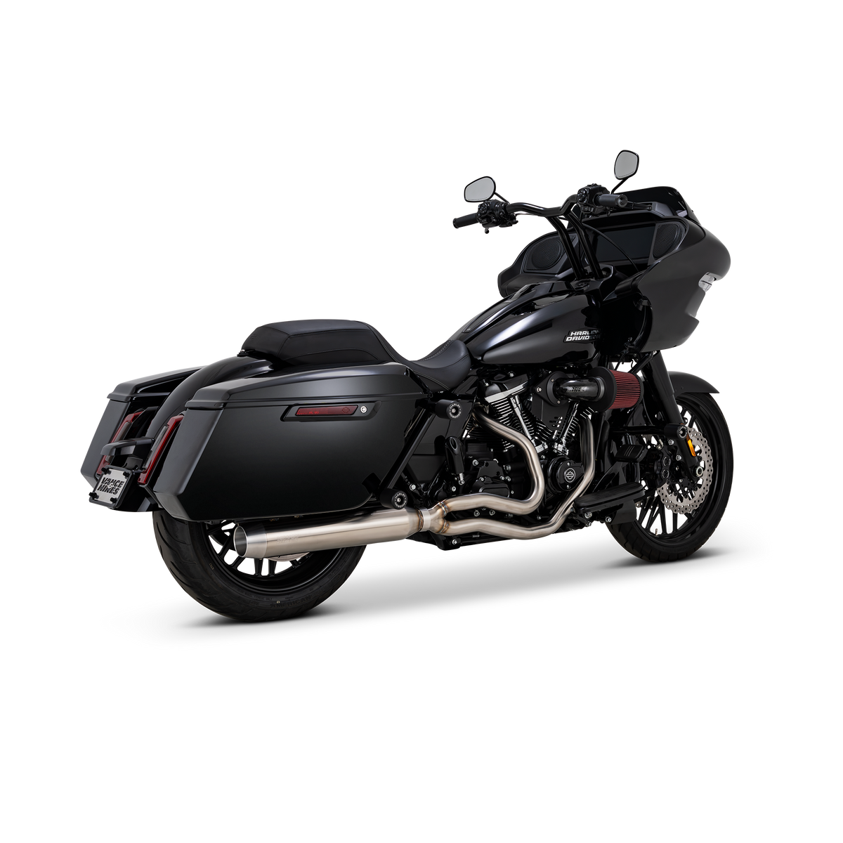 Vance & Hines 27347 Gaslighter 2-1 Exhaust Brushed for 2017-2026 Harley-Davidson Touring