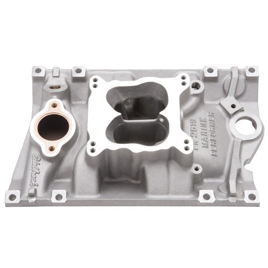 Edelbrock 2519 1996-2017 Chevrolet 4.3 V6 Vortec Marine Engine Performer Series Intake Manifold