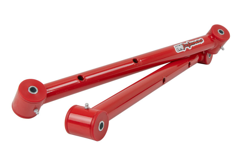 UMI Performance 301516-R Upper/Lower Control Arms Red for 1978-1988 GM G-Body