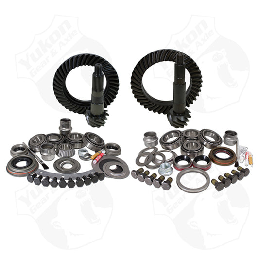 Yukon Gear & Axle YGK013 & Install Kit Package For Jeep JK Non-Rubicon in a 4.88 Ratio