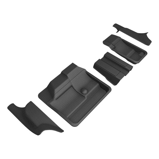3D MAXpider Kagu 3rd Row Floor Mats for 2017-2021 Tesla Model Y