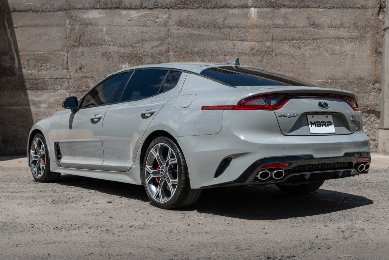 MBRP 2018+ Kia Stinger 3.3L RWD/AWD 2.5in Cat Back w/o Tips