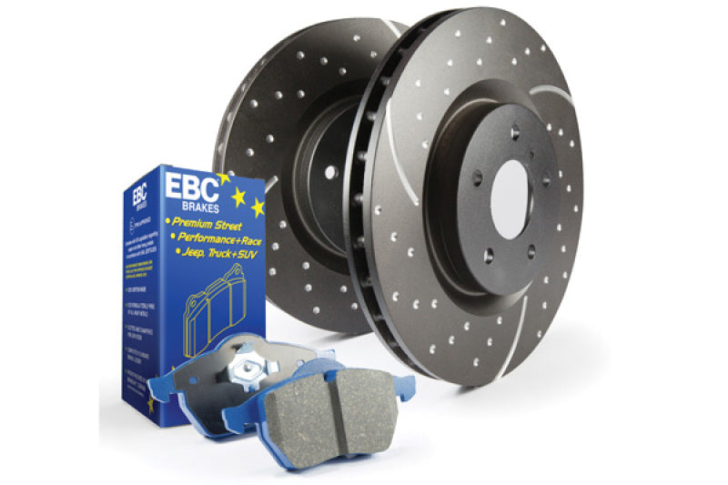 EBC S6 Front Brake Kit Bluestuff NDX Pads GD Sport Rotors S6KF1107