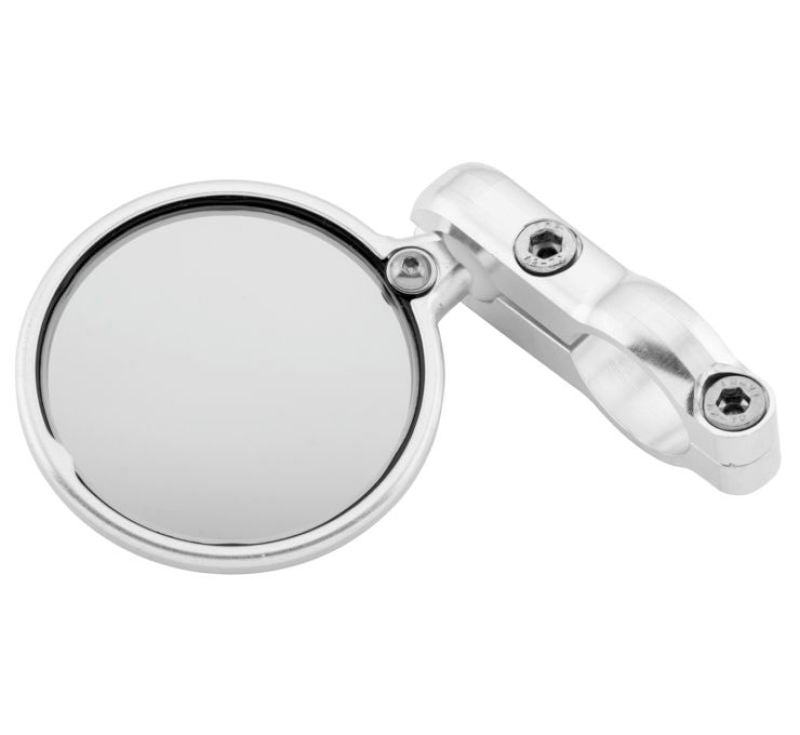 CRG Constructors BS-201 Blindsight 2in Round Bar End Mirror Silver
