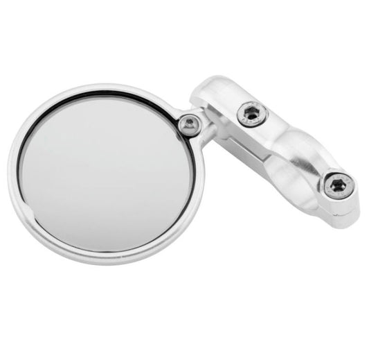 CRG Constructors BS-201 Blindsight 2in Round Bar End Mirror Silver