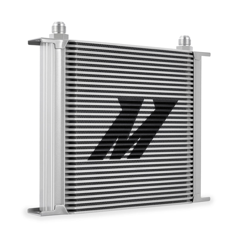 Mishimoto Universal 34 Row Oil Cooler - Silver - #MMOC-34SL