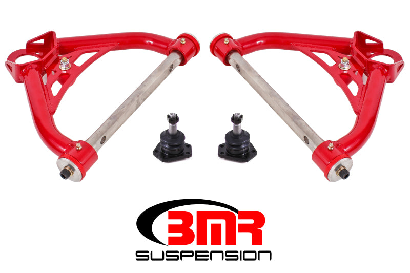 BMR 1970-1981 2nd Gen F-Body Non-Adj. Upper A-Arms (Polyurethane) - Red