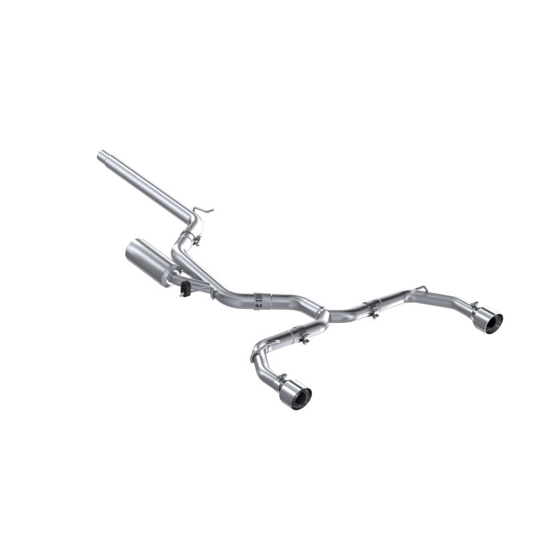 MBRP 2022 VW Golf GTI MK8 T304 3in Cat-Back Exhaust 2.5in w/ SS Tips