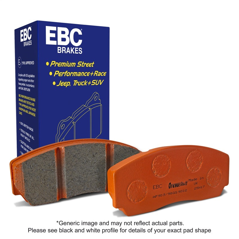 EBC 05-07 Ford F250 (inc Super Duty) 5.4 (2WD) Extra Duty Front Brake Pads ED91777