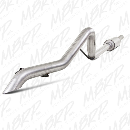 MBRP S5514AL Cat-Back Exhaust System - 2007-2011 Jeep Wrangler JK | Aluminized