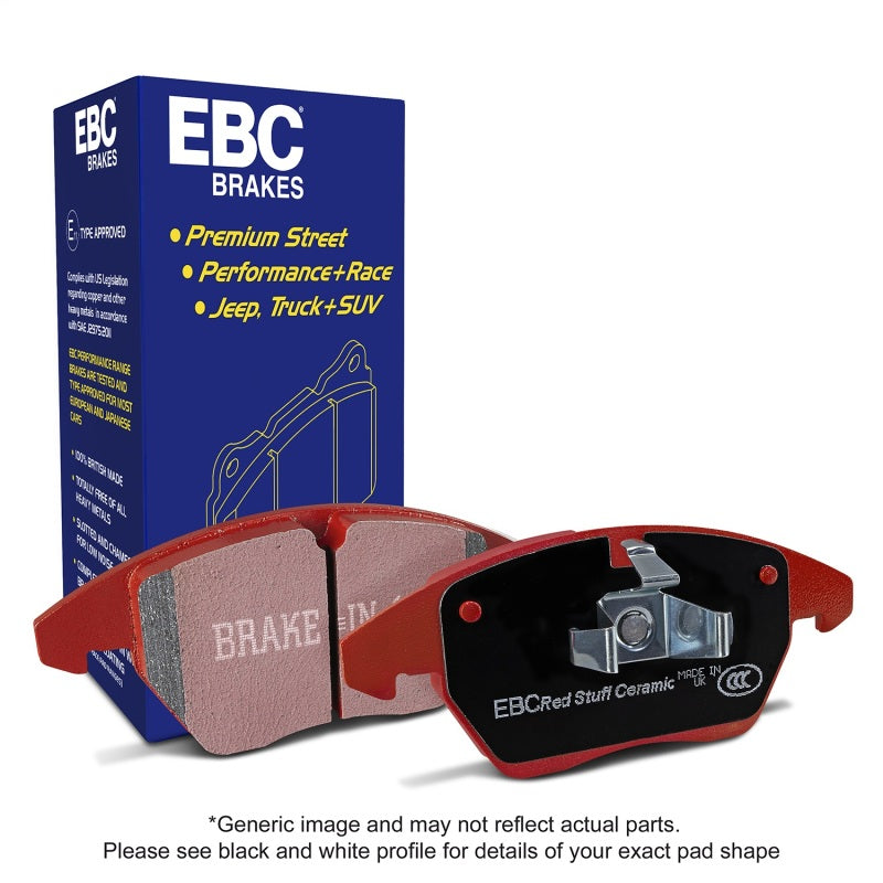 EBC 01-03 Acura CL 3.2 Redstuff Rear Brake Pads DP3781/2C