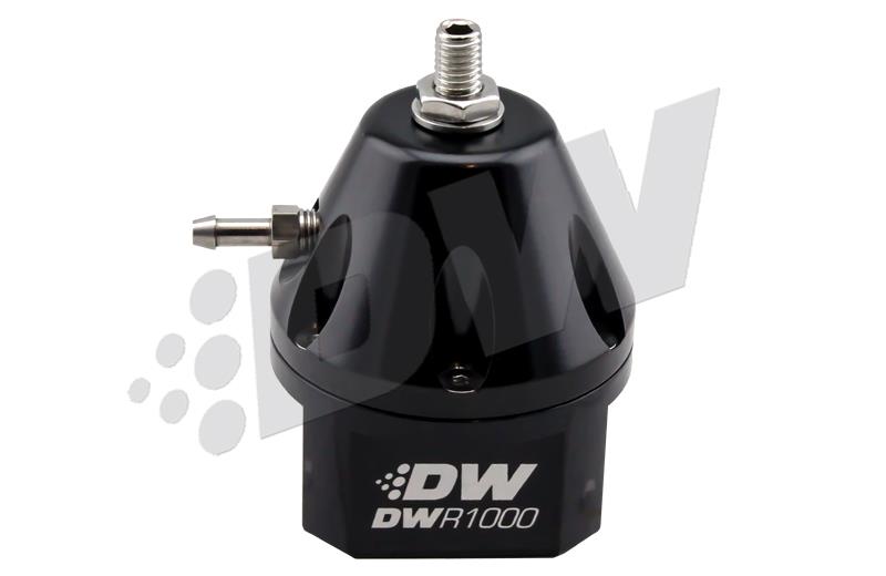 DeatschWerks DWR1000iL In-Line Adjustable Fuel Pressure Regulator - Orange
