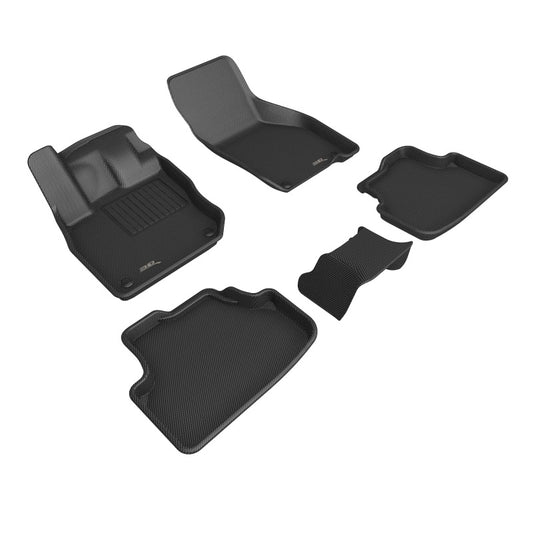 3D MAXpider Kagu Front & Rear Floor Mats for 2022-2026 Audi A3/RS3/S3