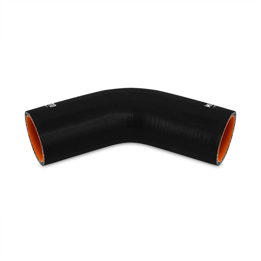 Mishimoto 3in. 45 Degree Silicone Coupler - Black - #MMCP-3045BK