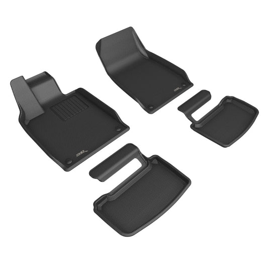 3D MAXpider Kagu Front & Rear Floor Mats for 2021-2023 Porsche Taycan