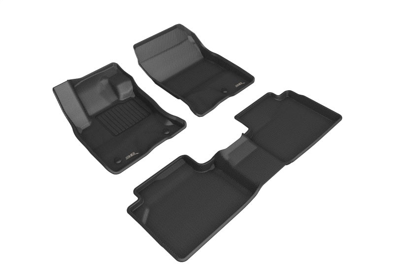 3D MAXpider Kagu Front & Rear Floor Mats for 2020-2024 Ford Escape (Hybrid)