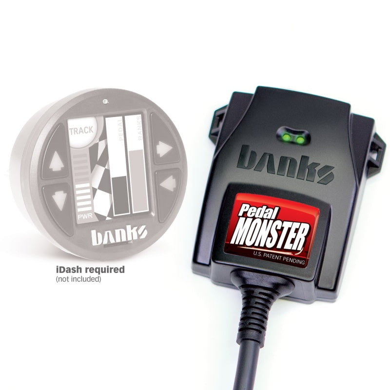 Banks Power Pedal Monster® Kit, Aptiv GT 150, 6 Way, For Use With iDash® 1.8