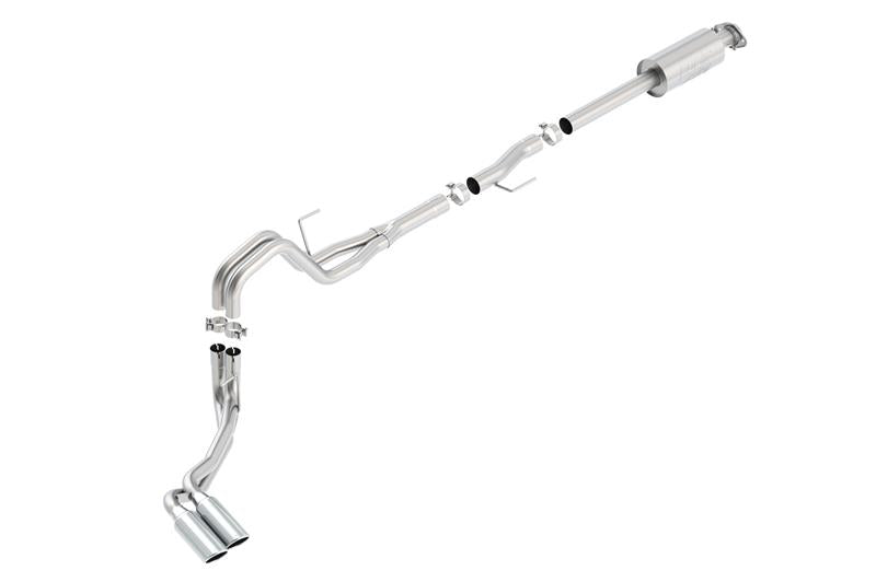 Borla 140619 15-16 Ford F-150 3.5L EcoBoost Ext. Cab Std. Bed Catback Exhaust ATAK Truck Side Exit - #140619