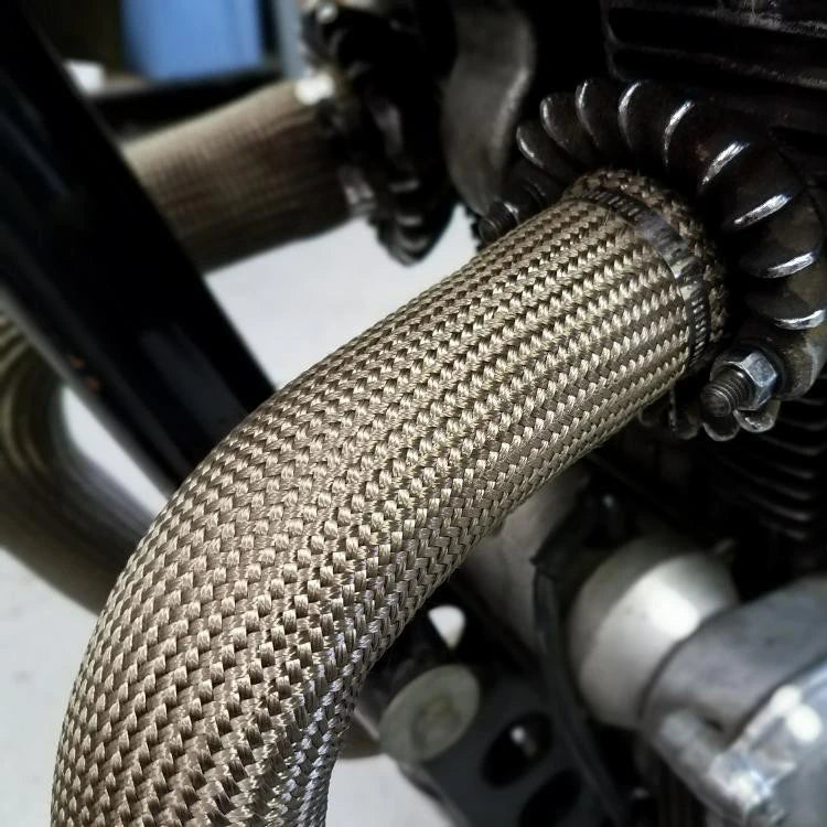 DEI Powersport Exhaust Sleeve Kit - Titanium