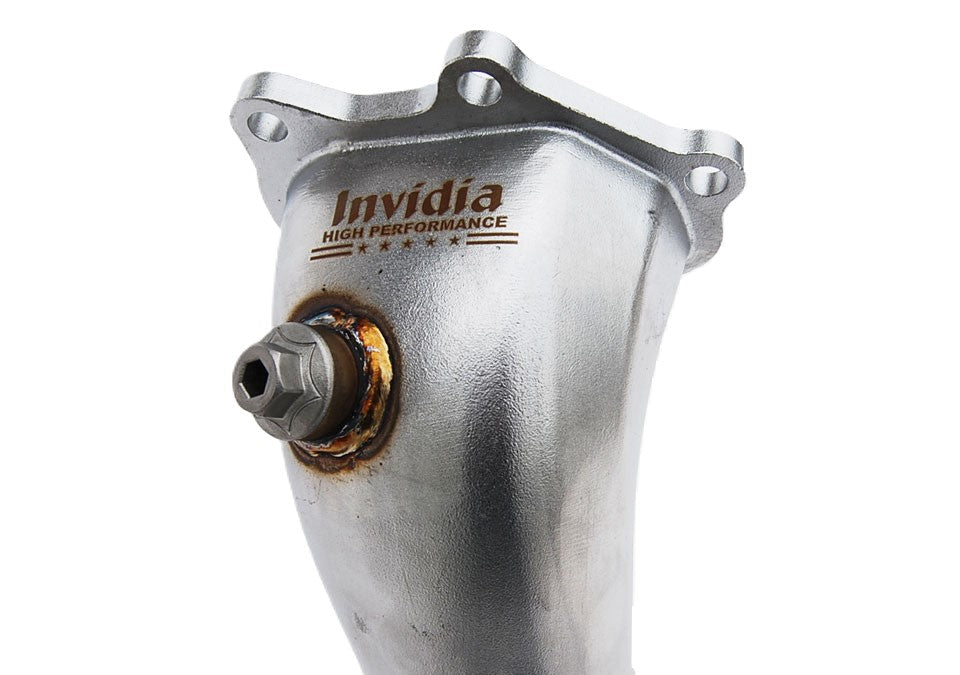 Invidia HS08SW1DOC 08-14 Subaru WRX/STI 05-09 Legacy GT Manual Catted down pipe extra o2 bung