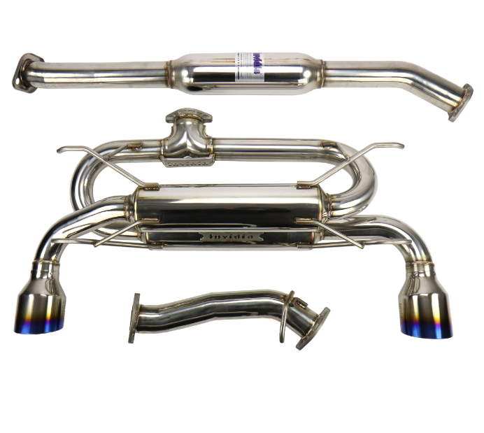 Invidia HS12SST7GM1ST 12-Up Subaru BRZ Toyota 86 Gemini R400 Titanium Tips Cat-back Exhaust