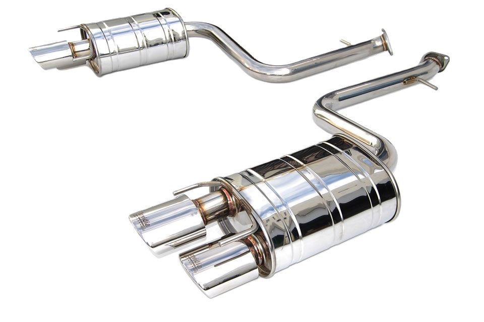 Invidia HS14LRCDR4OS 15-Up Lexus RC350/200T Q300 Quad Rolled S.S. Tips Axle back Exhaust