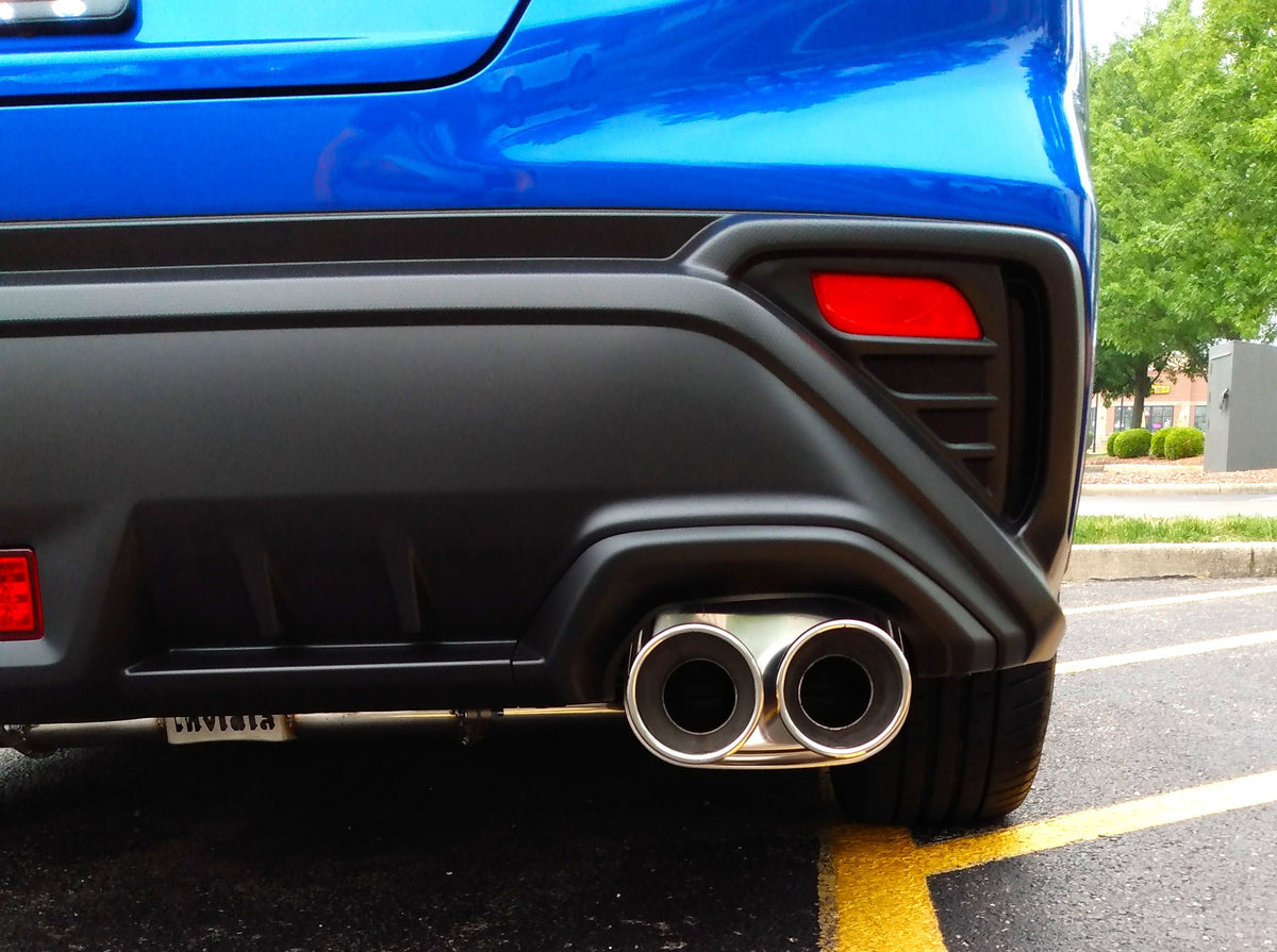 Invidia HS22WRXG3S 22-Up Subaru WRX Q300 Quad S.S.Tips Cat-back Exhaust