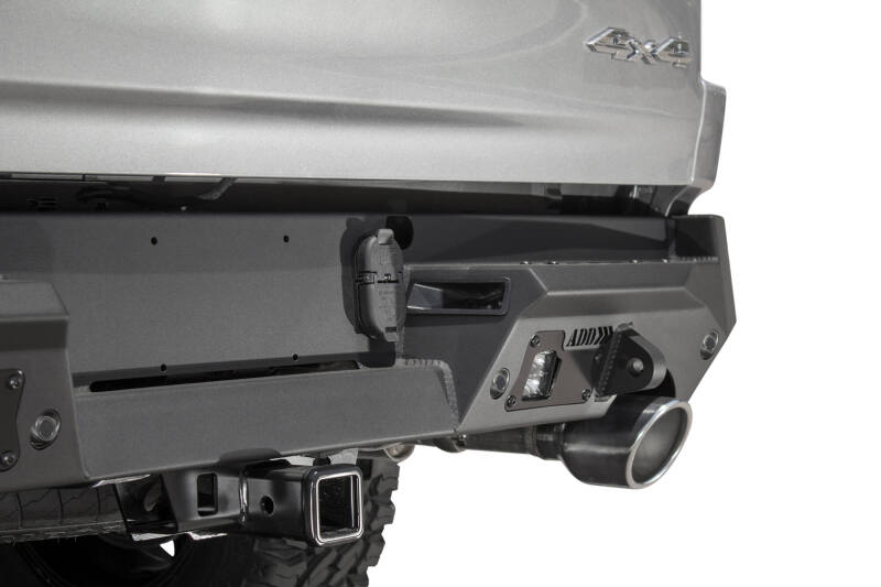 Addictive Desert Designs for 2019 Ram 1500 Hammer Stealth Fighter Rear Bumper w/ 6 Sensor Cutouts