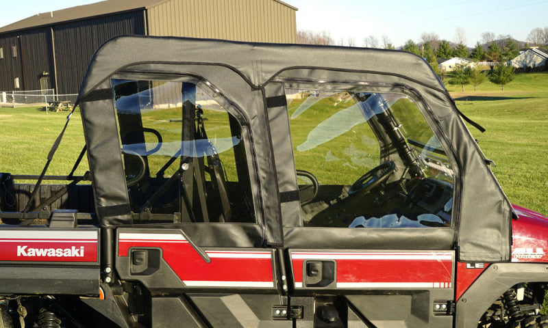 Seizmik 15+ Kawasaki Mule PRO-DXT/FXT Soft Upper Door Kit 51-20989