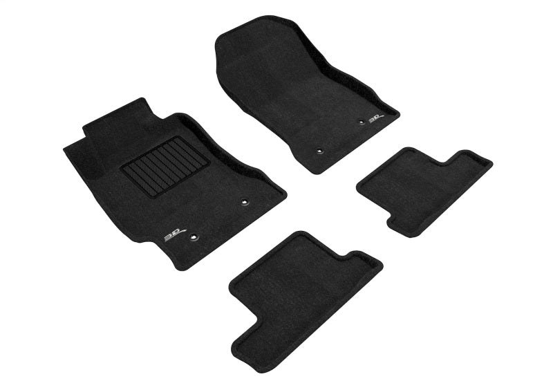 3D MAXpider Elegant Front & Rear Floor Mats for 2017-2020 Toyota 86