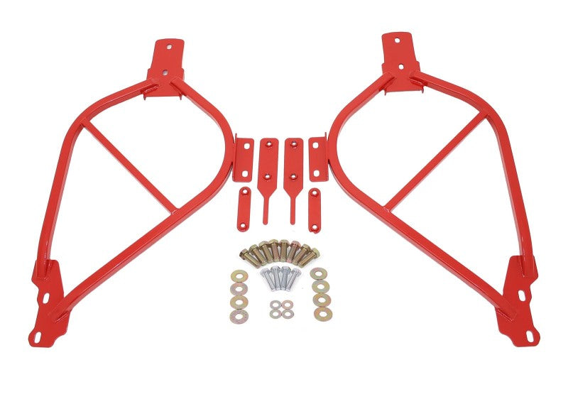 BMR 2014-2017 Chevy SS Sedan Bolt-On Subframe Connectors - Red