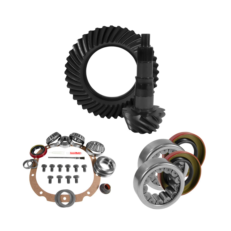 Yukon Gear & Axle YGK2055 8.8in for Ford 3.55 Rear Ring & Pinion Install Kit 2.99in OD Axle Bearings and Seals