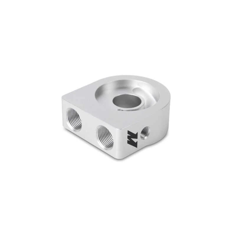 Mishimoto Silver M20 Oil Sandwich Plate - #MMOP-SP