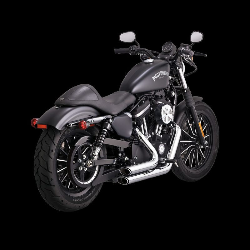 Vance & Hines 17333 Shortshots PCX Exhaust Chrome for 2018-2024 Harley-Davidson Softail