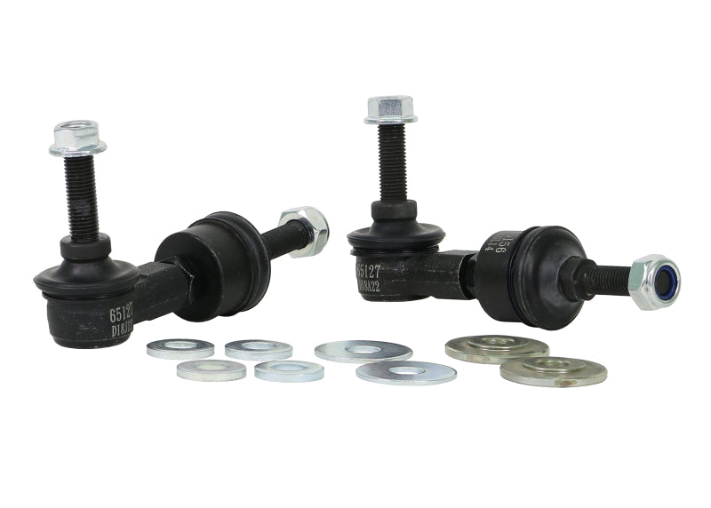 Whiteline KLC109 Rear Sway Bar Link Kit Adjustable Ball End Links for 1993-2003 Nissan 200SX, 1989-1998 Nissan 240SX