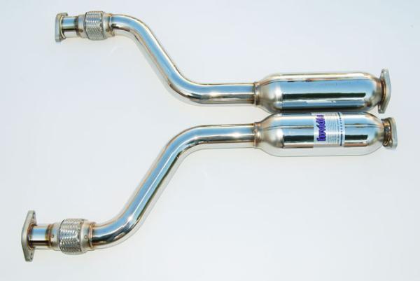 Invidia HS03IG3GIT 03-07 Infiniti G35 Coupe Gemini Single Layer Titanium tip Cat-back Exhaust
