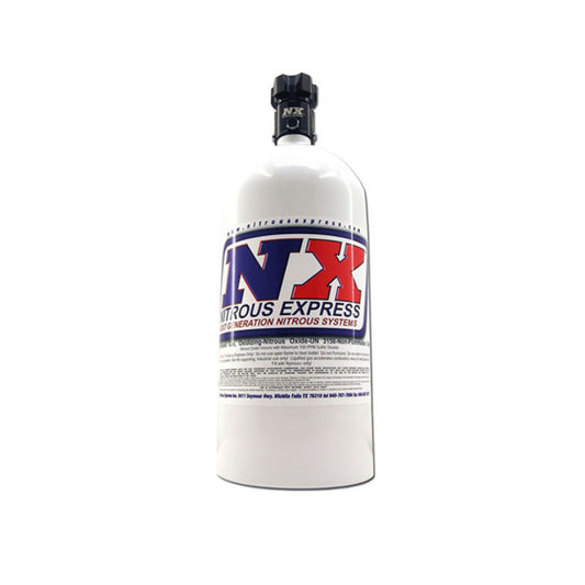 Nitrous Express 5lb Bottle w/Lightning 500 Valve (5.25 Dia x 17.64 Tall) 11050