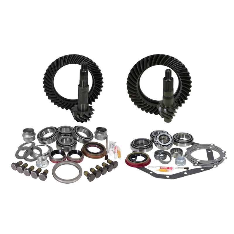 Yukon Gear & Axle YGK048 Gear & Install Kit Package for Reverse Rotation Dana 60 & 89-98 GM 14T 5.13 Thick