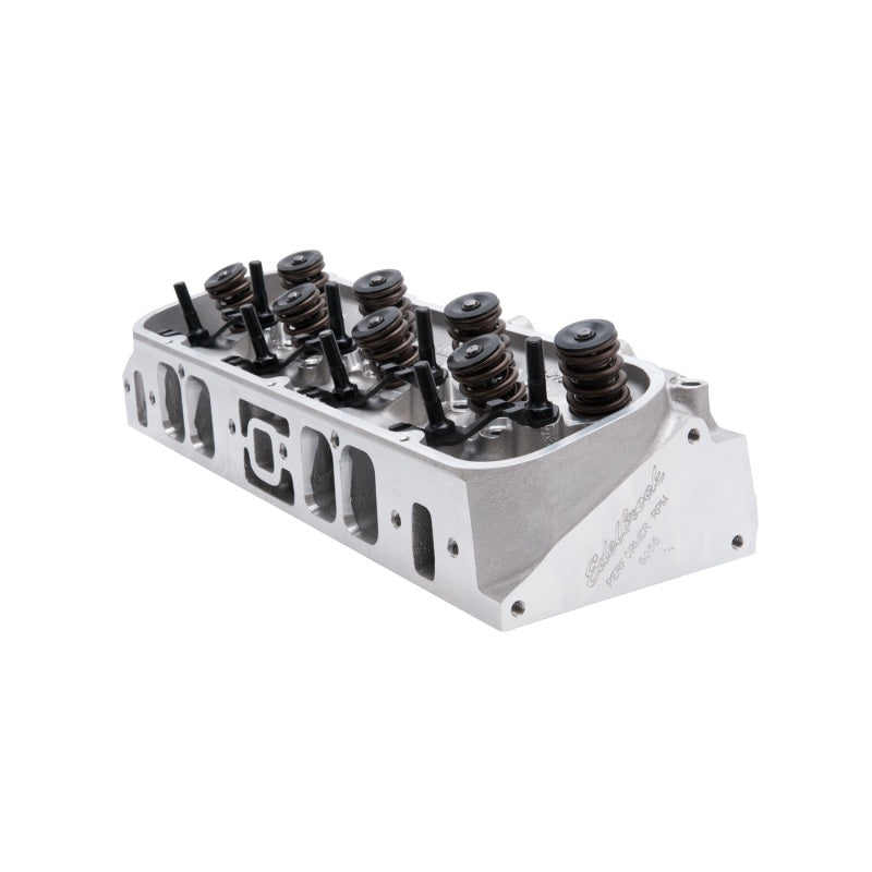 Edelbrock 60555 Cylinder Head BBC Performer RPM Rectangle Port for Hydraulic Roller Cam Complete